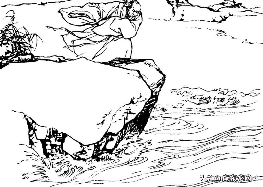 屈原怎么画 简单 屈原简单画法