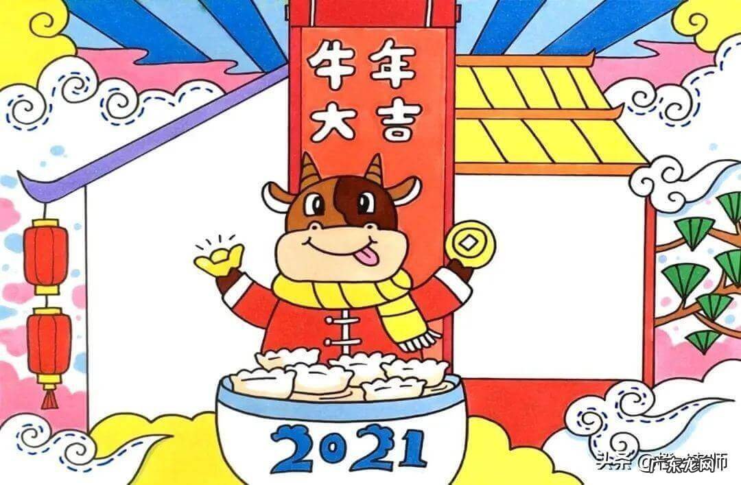 春节手抄报图片大全画 关于春节的手抄报的内容