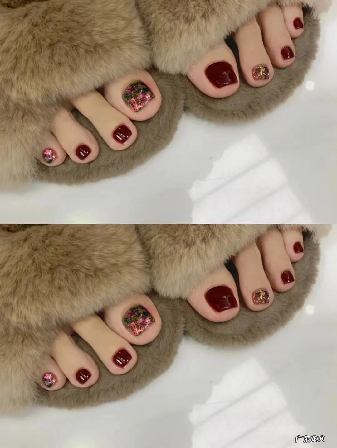 分享29款随性、甜美…各种风格简约脚趾美甲,2022也不用忘记美脚甲哦