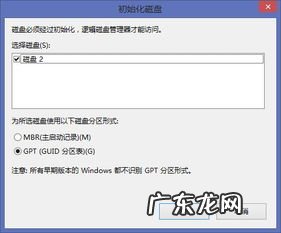 磁盘0没有初始化 不能初始化 磁盘没有初始化什么意思啊