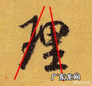 什么叫书法的开与合呢?