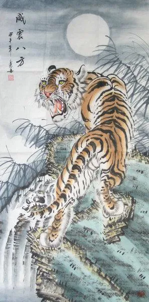 为什么在中国传统文化中“狮子守大门,老虎坐中堂”呢?