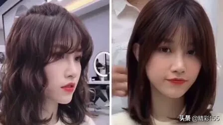 中短发怎么烫发好看?