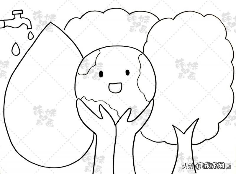 地球资料手抄报样版 地球相关知识手抄报