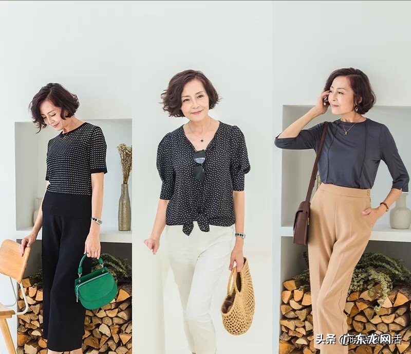 五十五岁穿什么衣服好看?