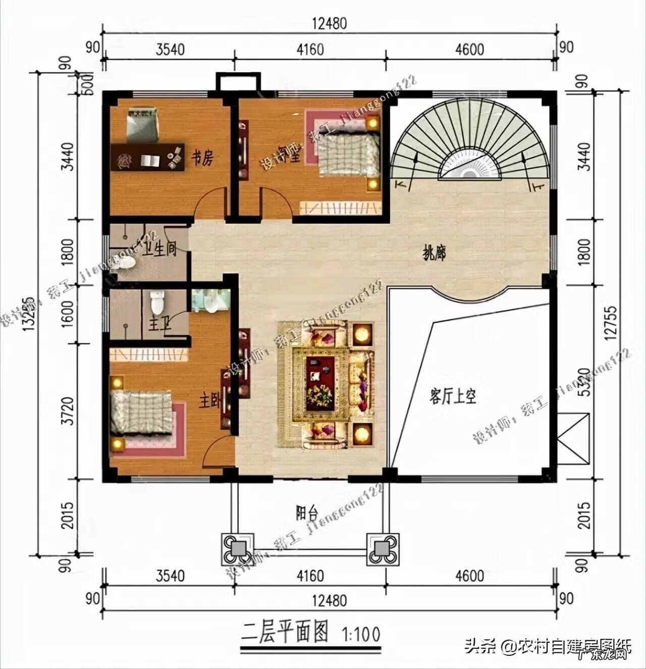 农村三层楼 农村房子 三层楼