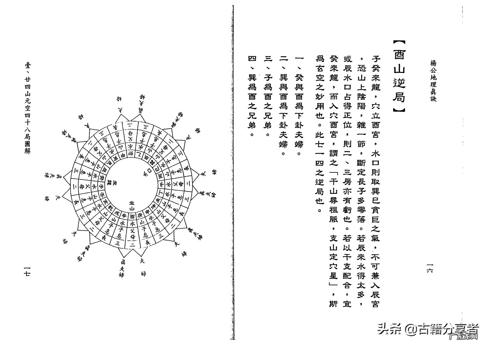 杨公风水秘诀 杨公风水掌诀