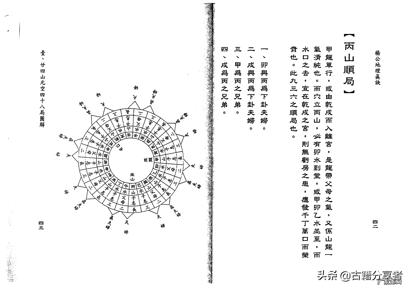 杨公风水秘诀 杨公风水掌诀