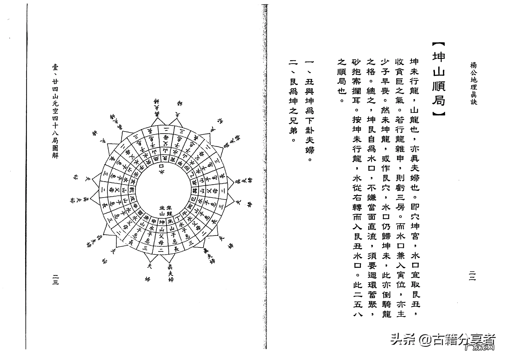 杨公风水秘诀 杨公风水掌诀
