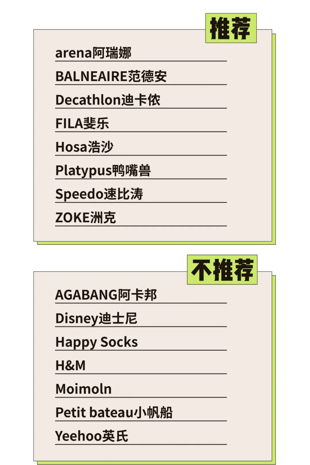 儿童泳衣品牌排行榜前十名 什么牌子儿童泳衣好