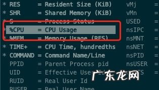 linux top命令的用法详细详解 linux中的top命令