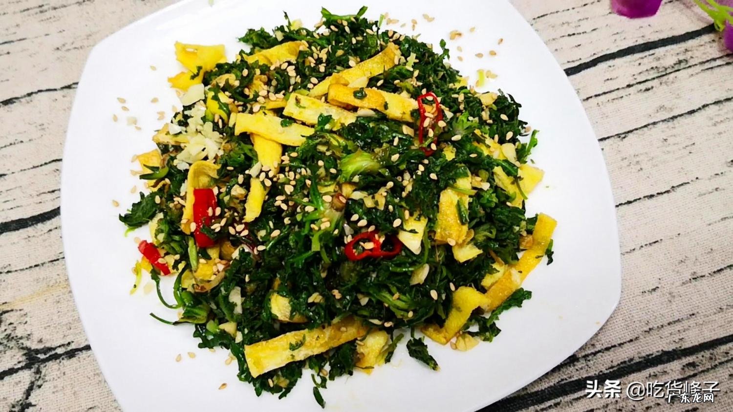 大叶香荠菜怎么做好吃窍门 香荠菜的做法