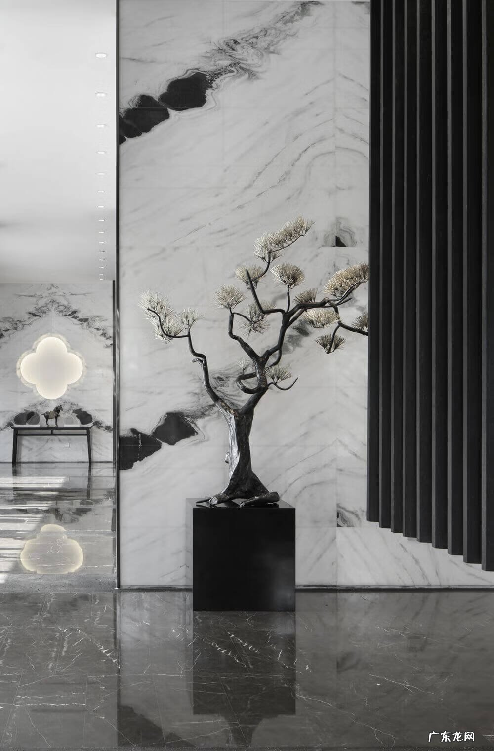 古风桃花水墨画 桃花源记水墨画