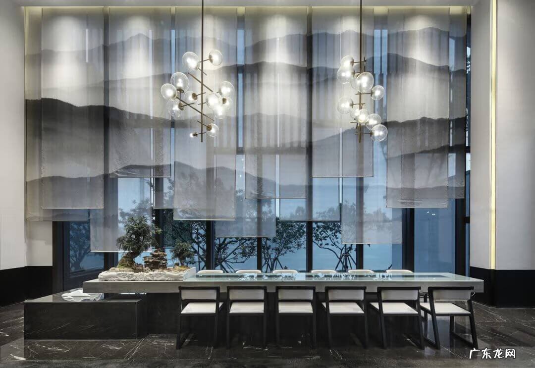 古风桃花水墨画 桃花源记水墨画