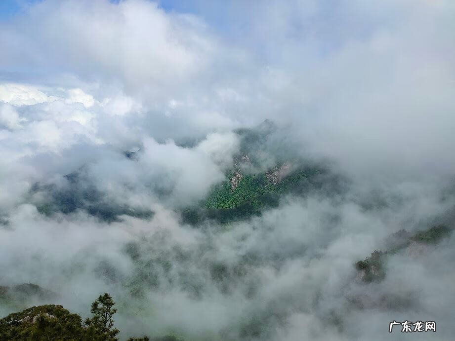 天堂寨瀑布 金寨天堂寨风景区