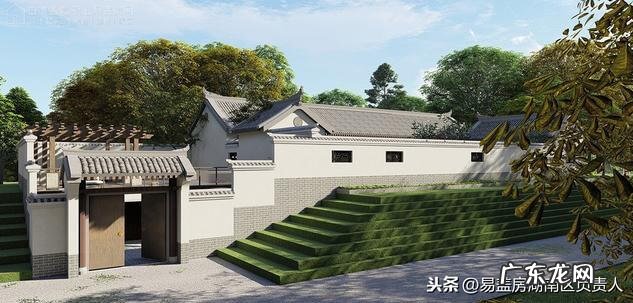 四合院风水布局理念 三合院风水布局图