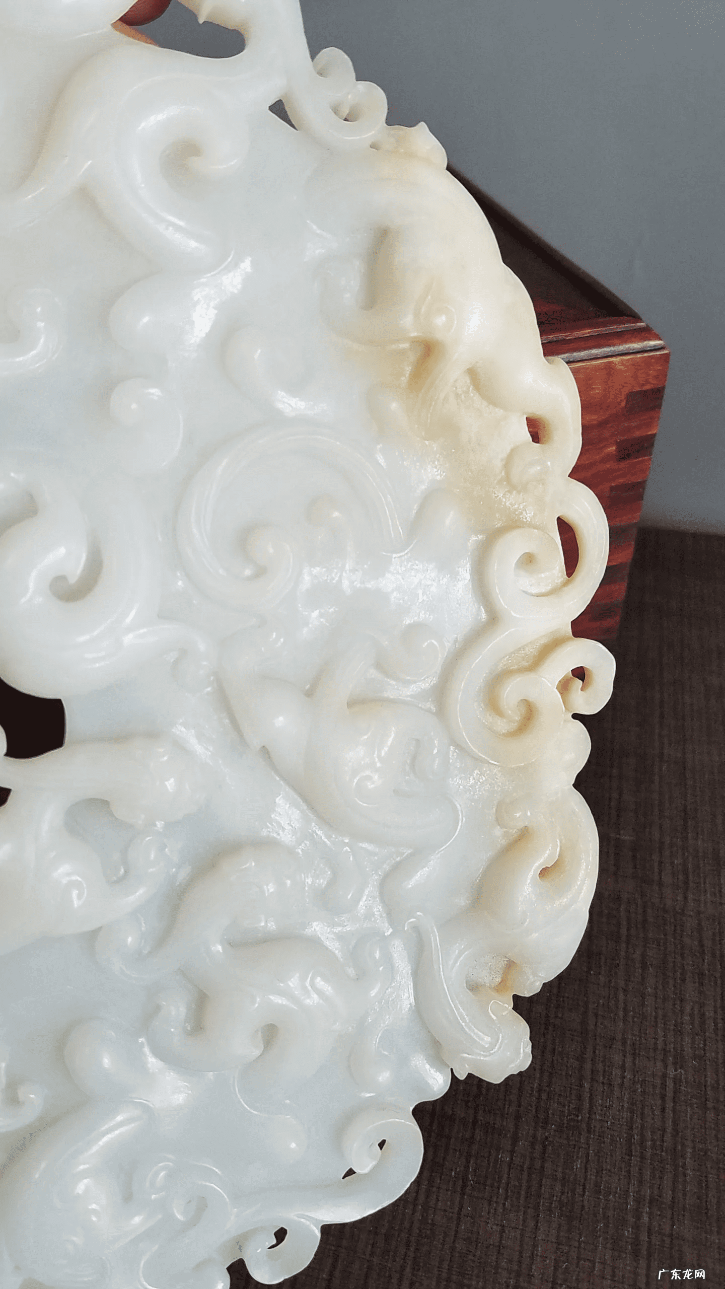 古玉吧 九龙白玉古玉风水盆