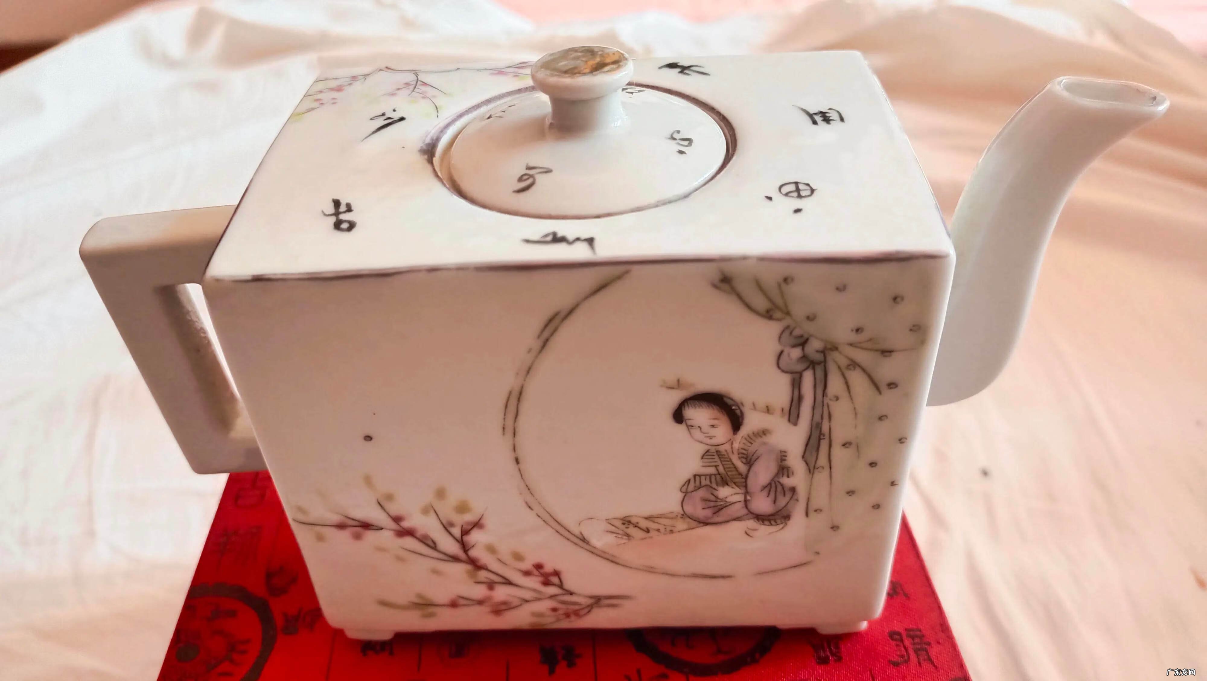 方形茶壶素描 方形茶壶图片大全