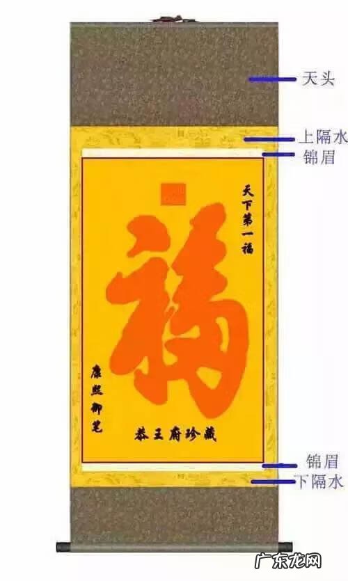 字画装裱规格有哪几种 字画装裱效果图