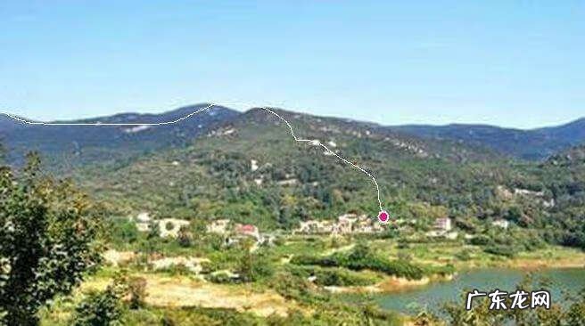 玉带缠腰实景风水图片 地前玉带风水图解