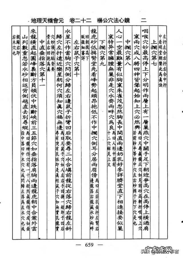 杨公风水八篇 杨公风水穴位埋磁铁