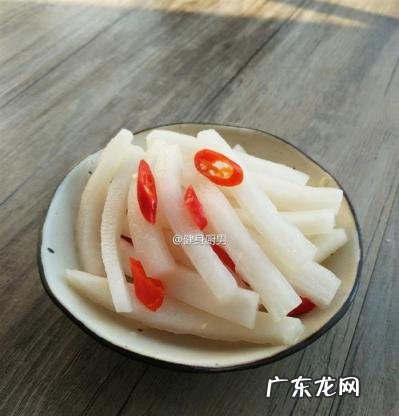 脆萝卜腌制方法脆爽甜图片 饭店酸甜爽口脆萝卜的做法窍门