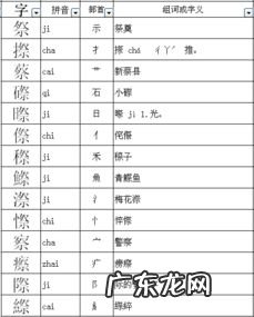祭的结构是什么 祭部首组词拼音