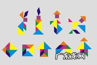 七巧板拼图100种拼法动物 七巧板拼图原图有几种拼法