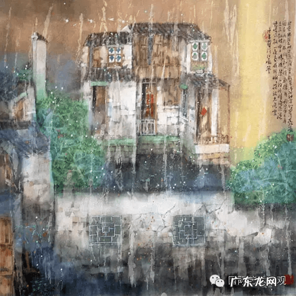 楚南风 楚南民风水墨画作品