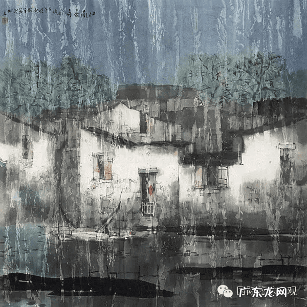 楚南风 楚南民风水墨画作品