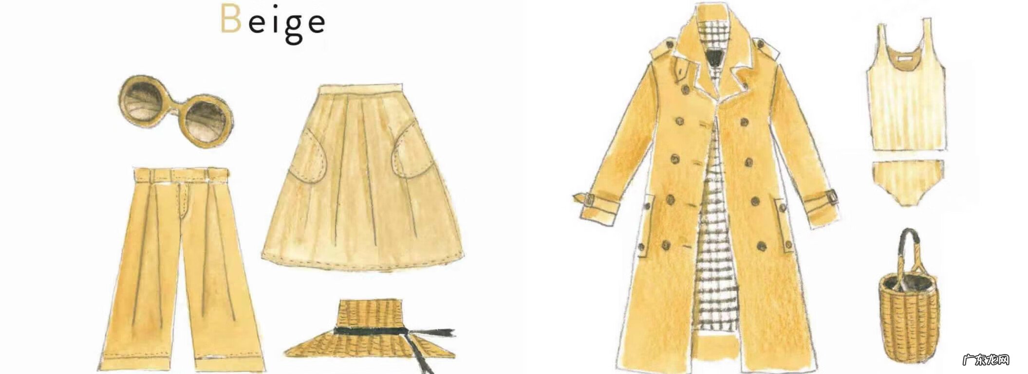 配色表 颜色搭配图片 穿搭色彩搭配表