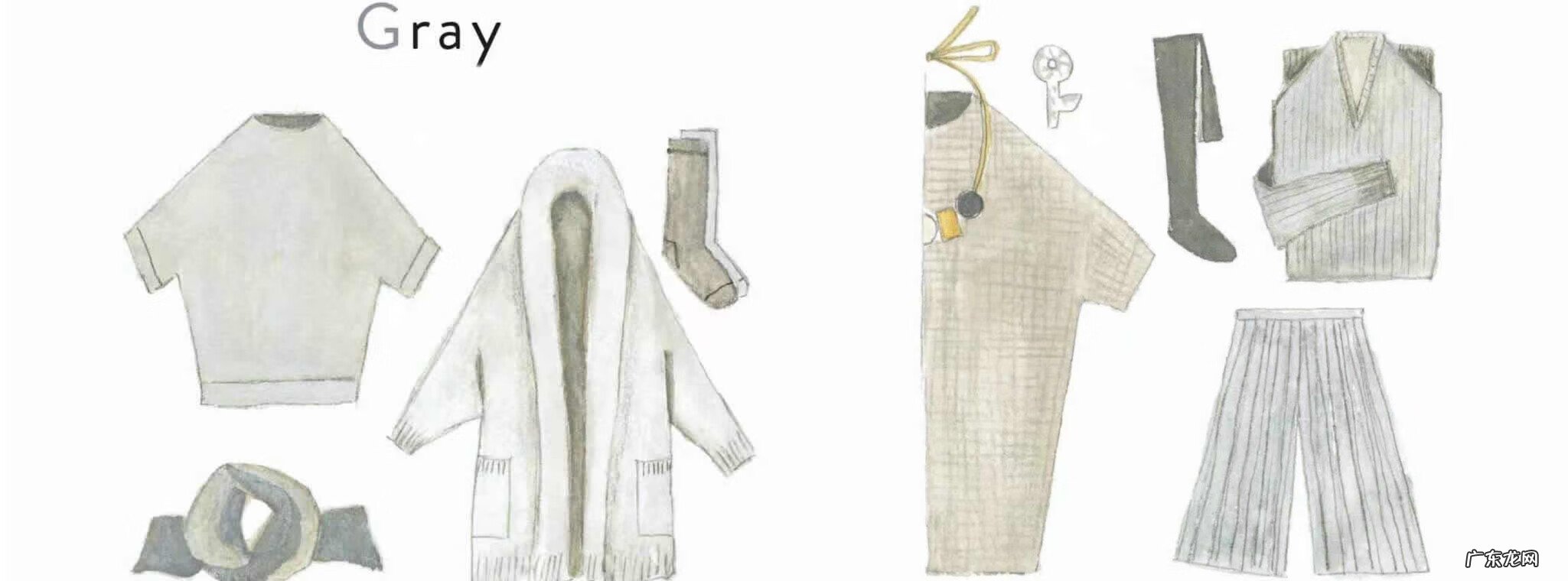 配色表 颜色搭配图片 穿搭色彩搭配表