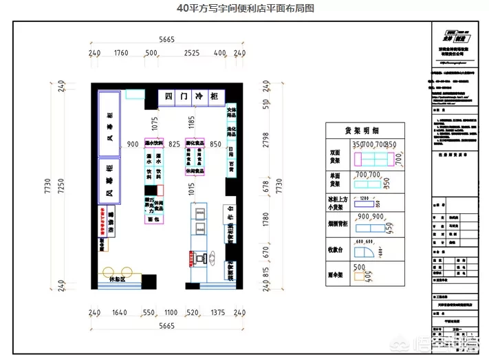 40平米小型便利店如何设计？