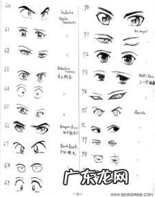 初学者画动漫 自学Q版 零基础学画眼睛素描