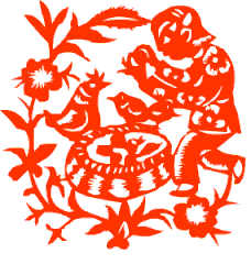 写一篇关于剪纸的作文 关于剪纸的作文素材