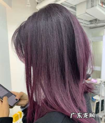 黑紫色遮的住白头发吗? 黑紫色能盖住白头发吗图片