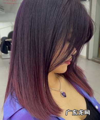 黑紫色遮的住白头发吗? 黑紫色能盖住白头发吗图片