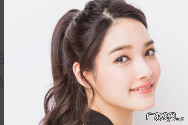 女生高马尾发型?