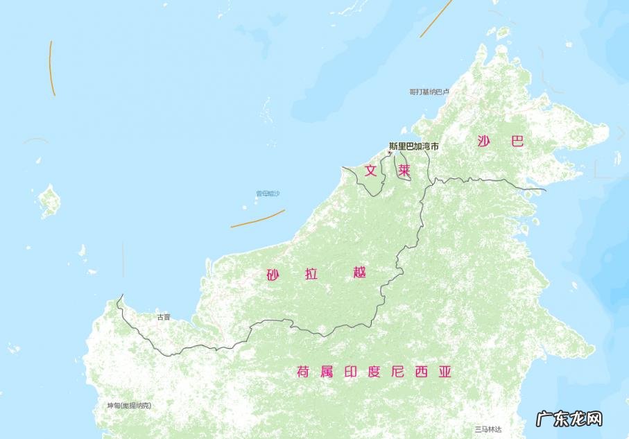 文莱在哪里世界地图 文莱在世界地图的位置