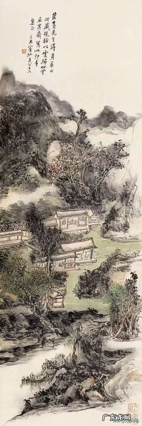 王镛书法作品欣赏 陶渊明 山水