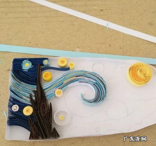 简单好看衍纸教程图解 衍纸画教程初学者图片