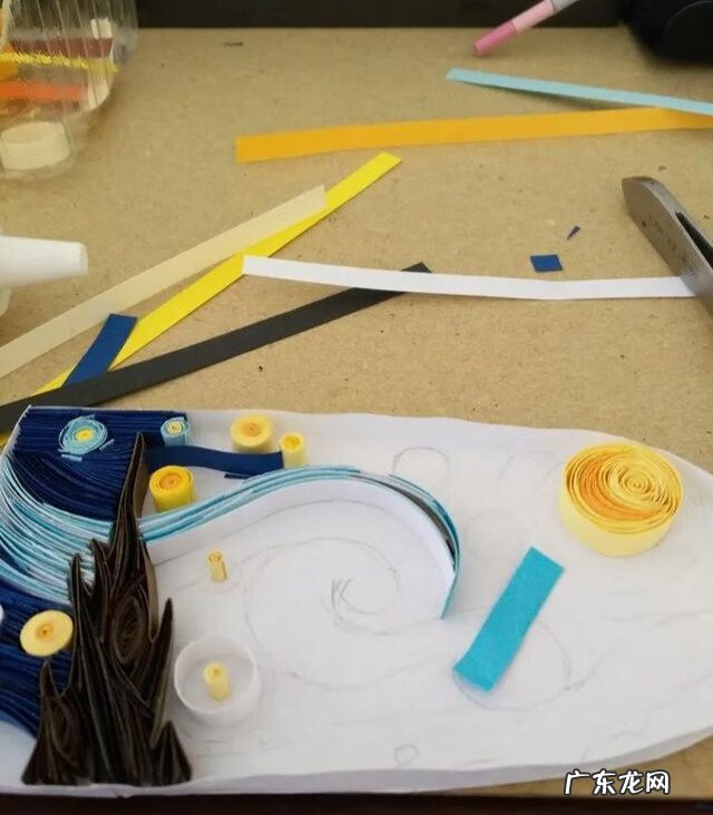 简单好看衍纸教程图解 衍纸画教程初学者图片