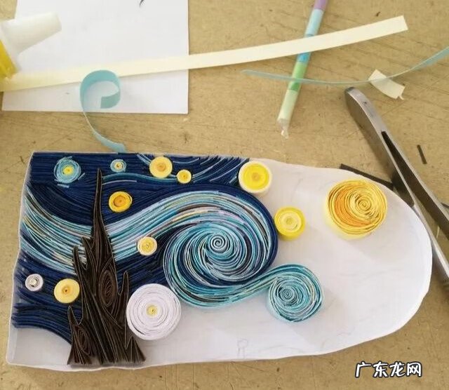 简单好看衍纸教程图解 衍纸画教程初学者图片