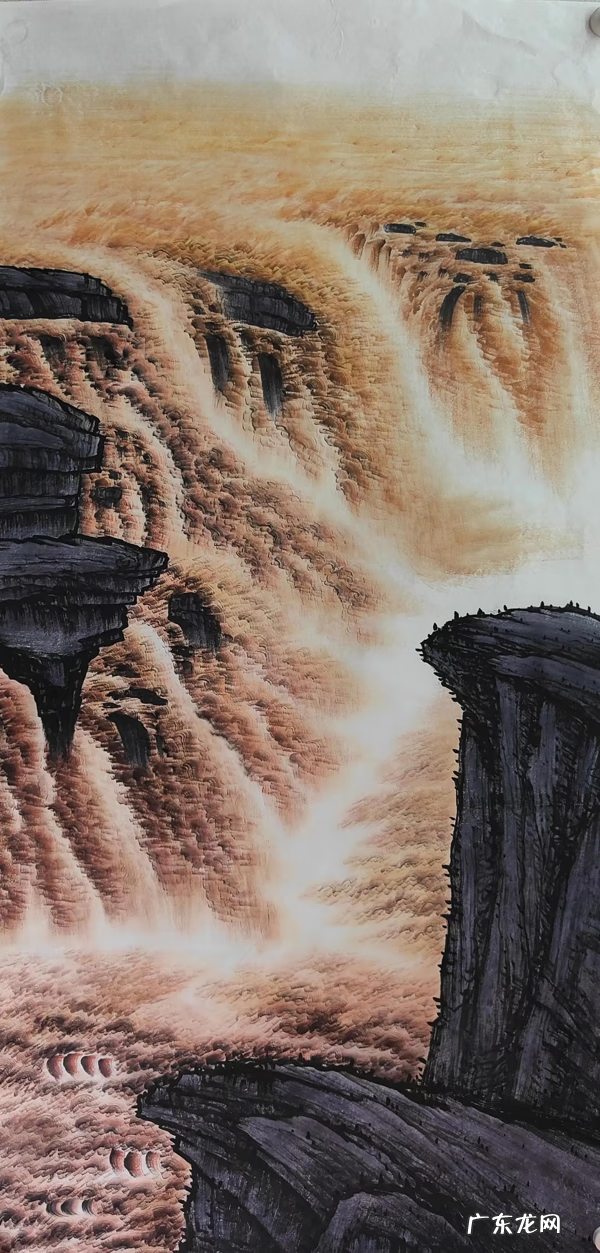 风水画 四尺的山水画