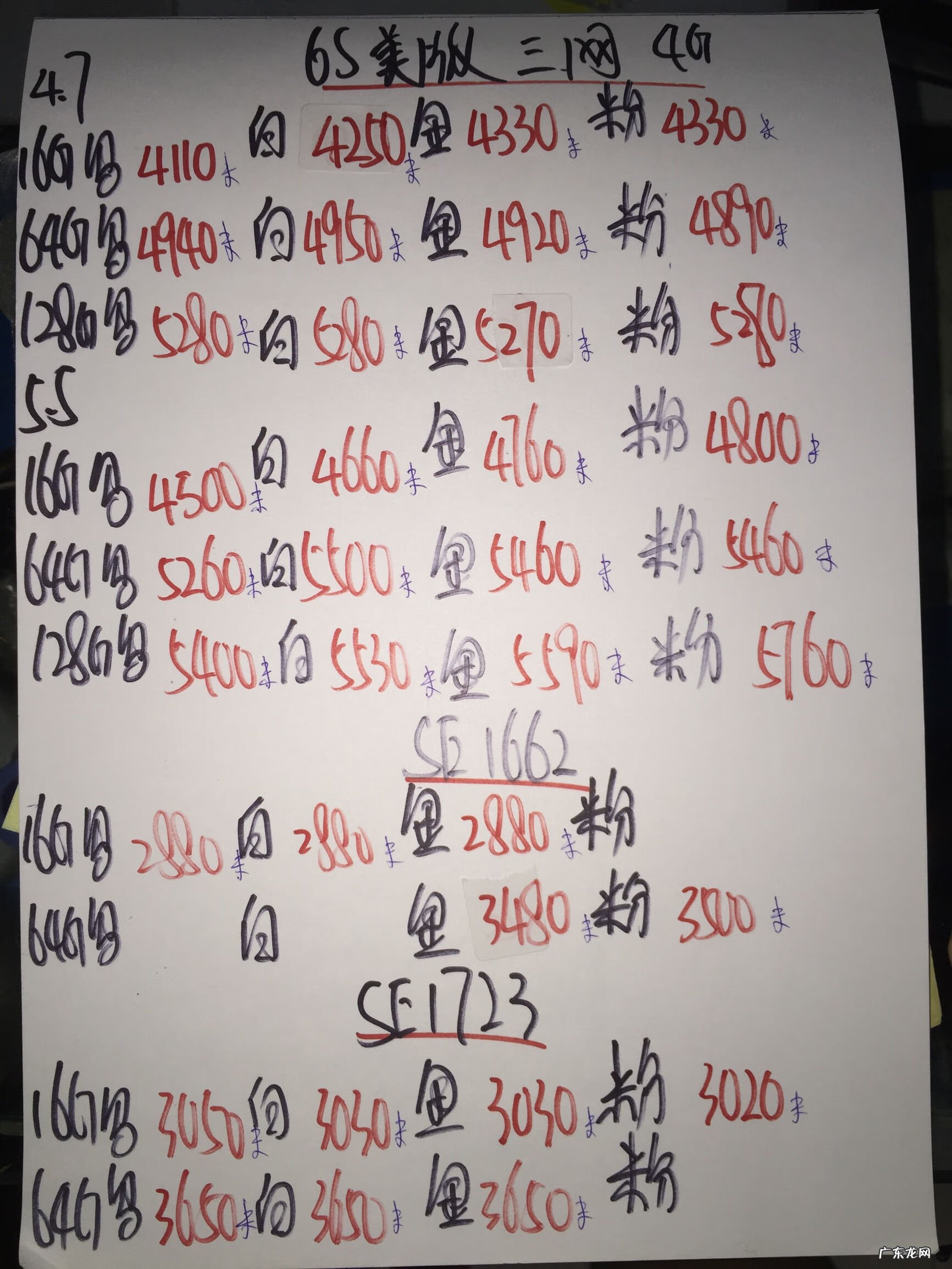 华强北回收手机报价 华强北手机报价大全