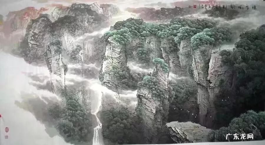 家传手抄风水秘本 有名的风水画