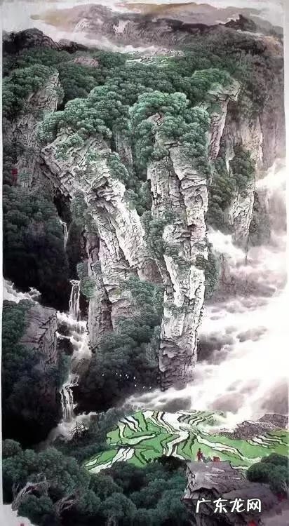 家传手抄风水秘本 有名的风水画