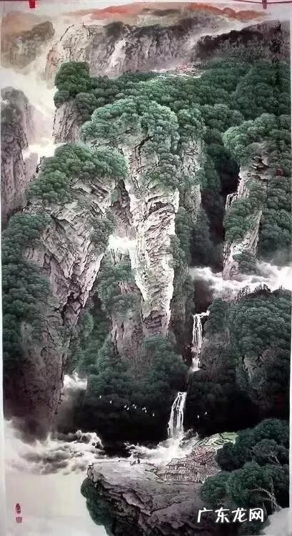 家传手抄风水秘本 有名的风水画