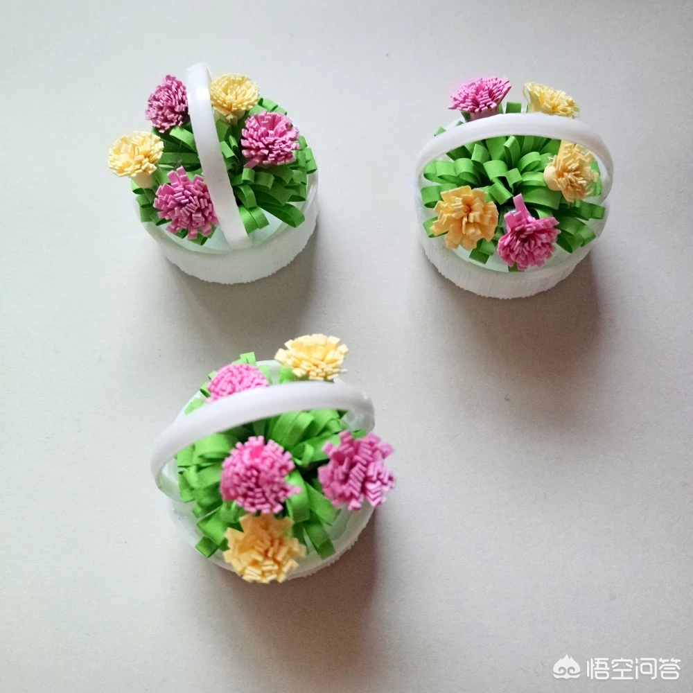 如何用塑料瓶盖制作DIY手工？