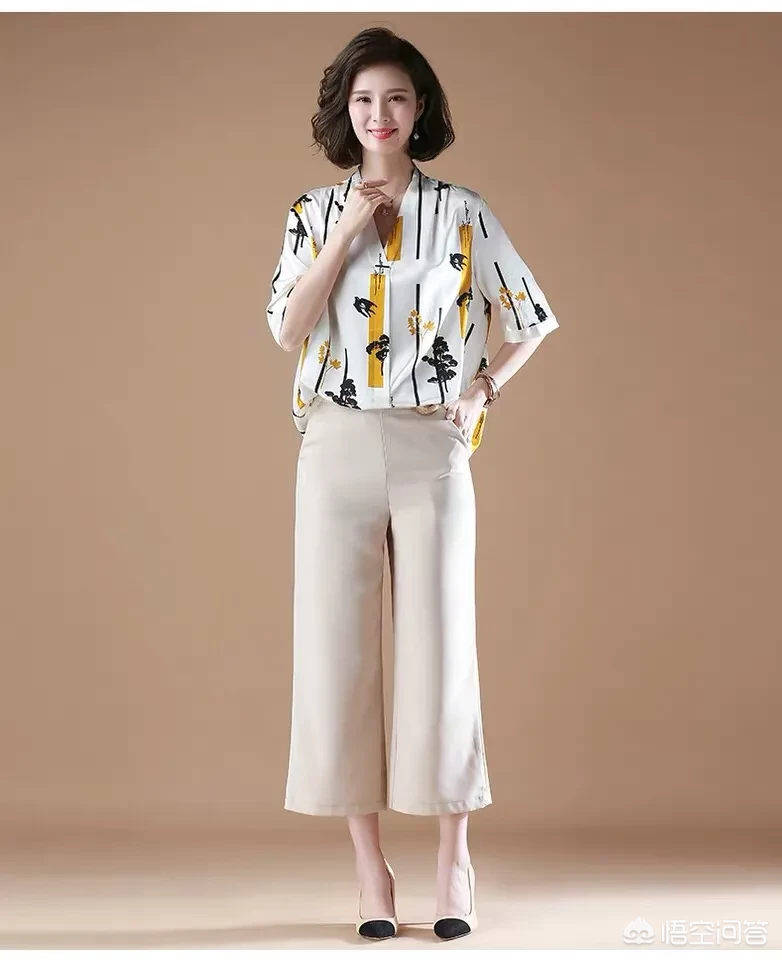中年妇女上身胖适合穿什么夏装？